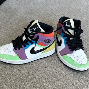 Nike Multicolor High-Top Sneakers